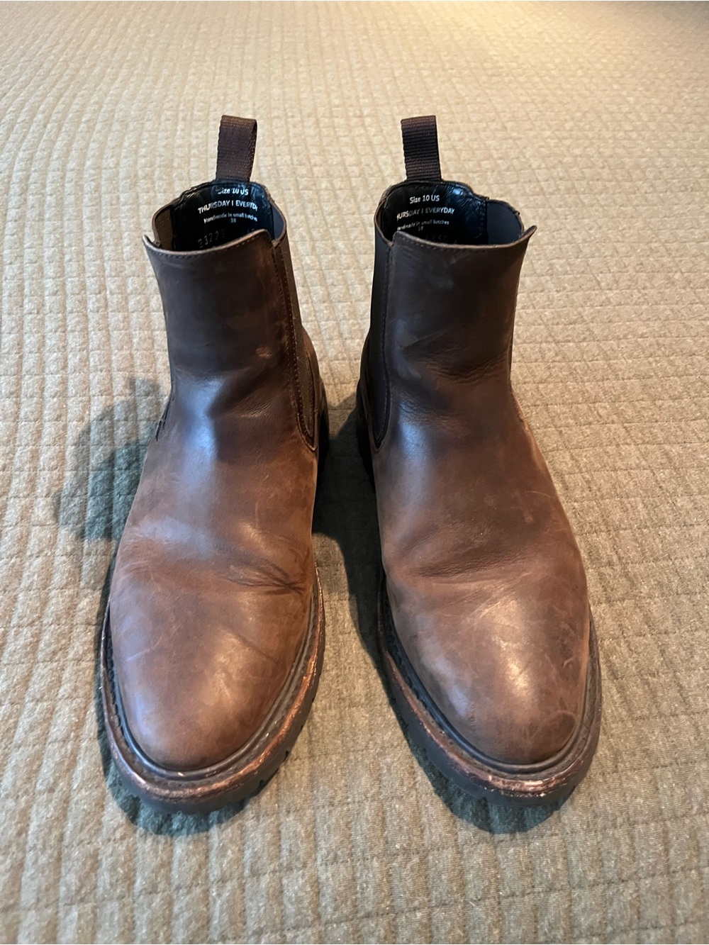 Thursday Boot Company Dark Brown Chelsea Boots